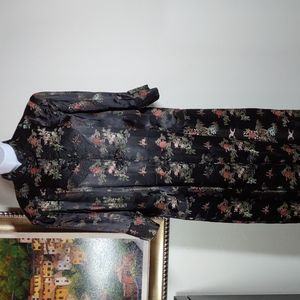 Gorgeous Oriental Brocade Long Dress/Coat/Robe